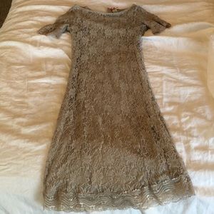Down East form fitting lace dress